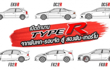 เปิดตำนาน Type R : จาก พันหก-รอบจัด ...สู่ สองพัน-เทอร์โบ