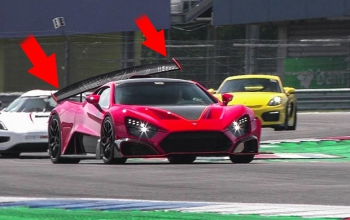 ZENVO TSR-S กับสปอยเลอร์แบบ Active ที่สามารถกระจายแรงกดได้